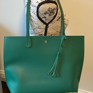 Green Tote Bag